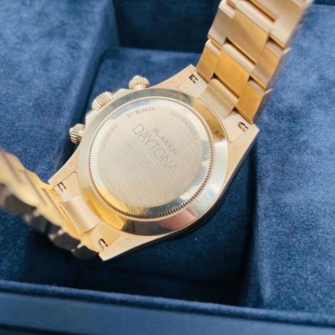 19年全套 極罕 Rolex Daytona BLAKEN官方改裝 116508