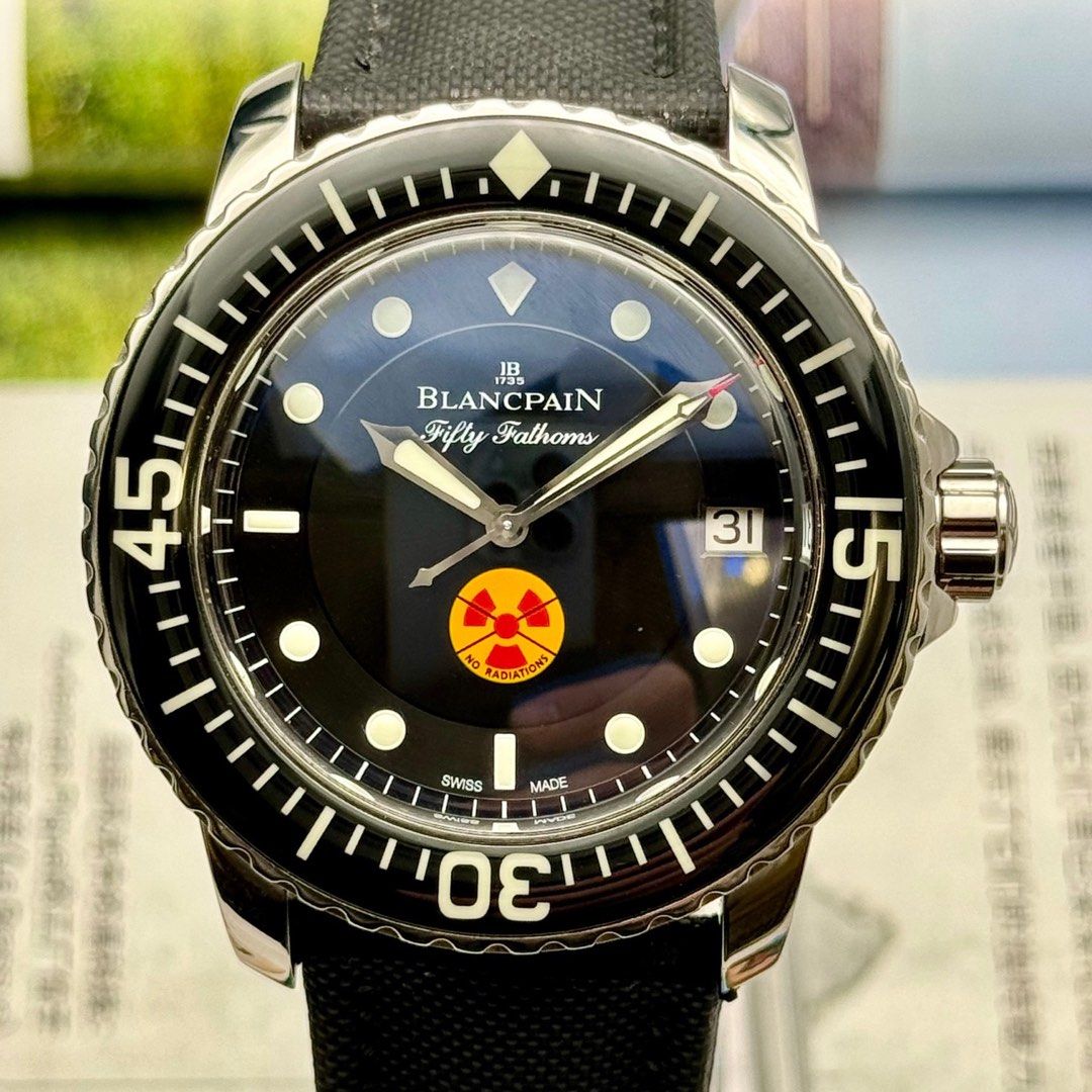 Blancpain fifty Fathoms 5015b-1130-52 (極靚限量 寶珀 五十噚)