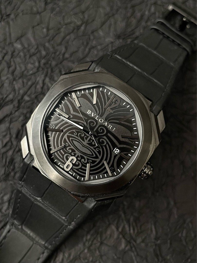 Bvlgari OCTO 102249 BG041BSBLD/AB (罕有獨家 毛利人紋身)