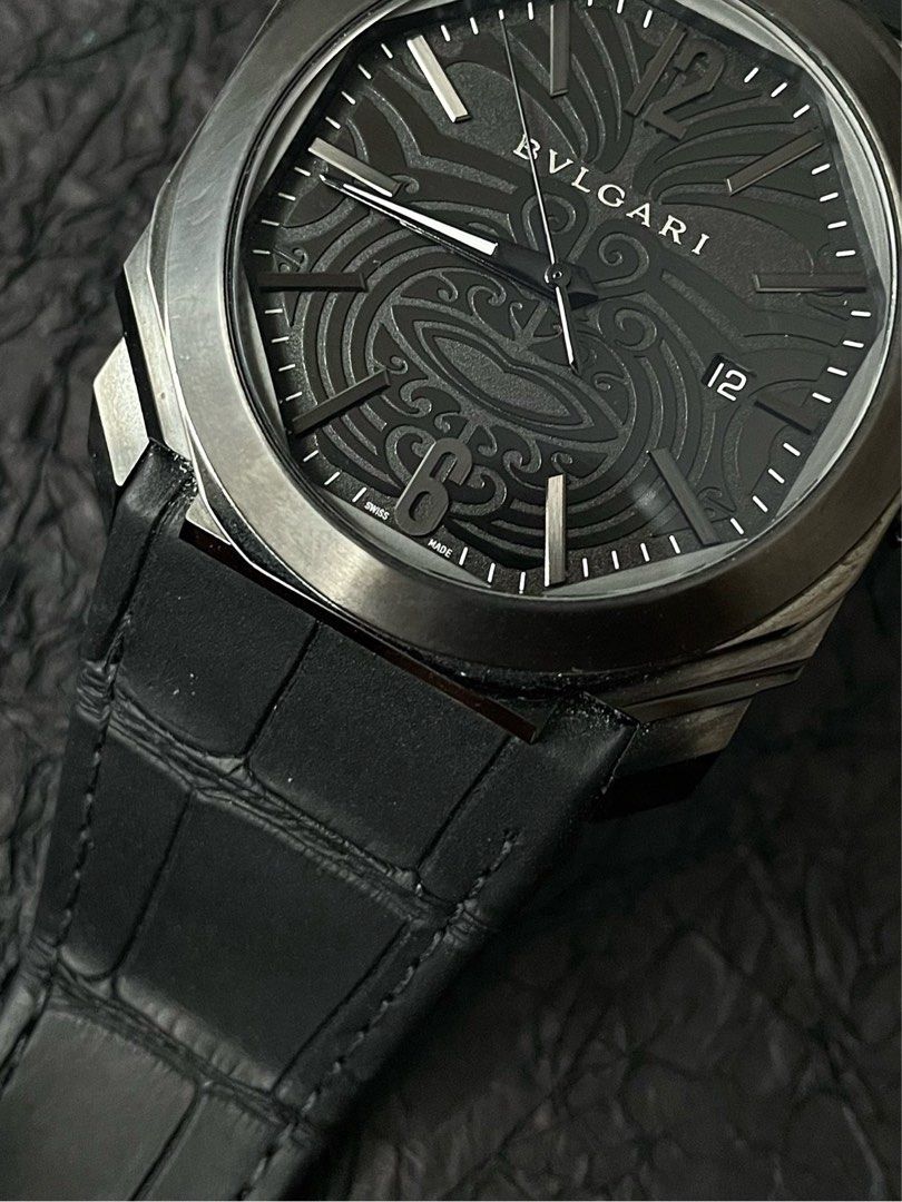 Bvlgari OCTO 102249 BG041BSBLD/AB (罕有獨家 毛利人紋身)