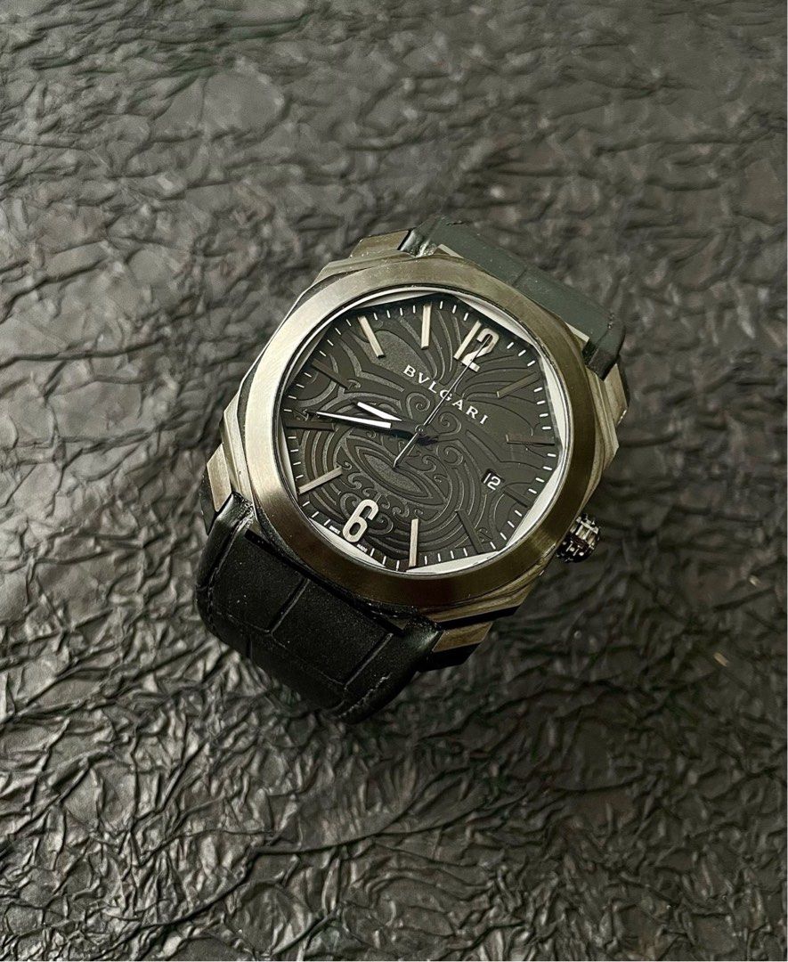 Bvlgari OCTO 102249 BG041BSBLD/AB (罕有獨家 毛利人紋身)