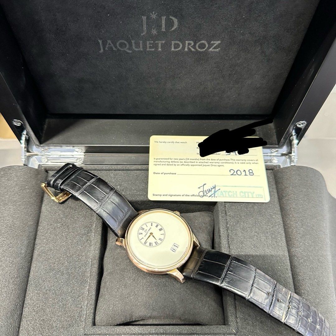Jaquet Droz J016933200 18k紅金 (獨家 激筍 全套)
