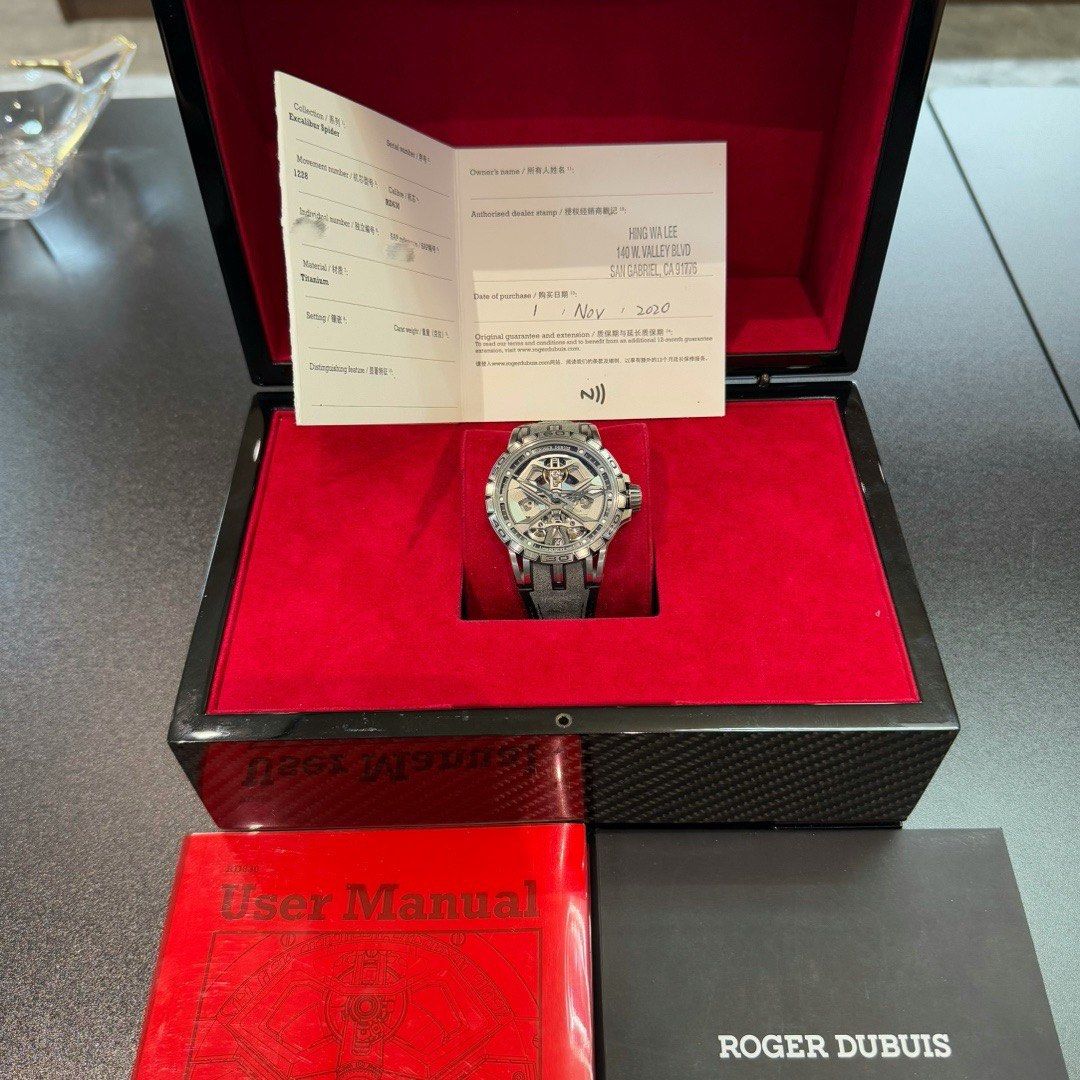 Roger Dubuis RDDBEX0748 鈦合金 Lamborghini