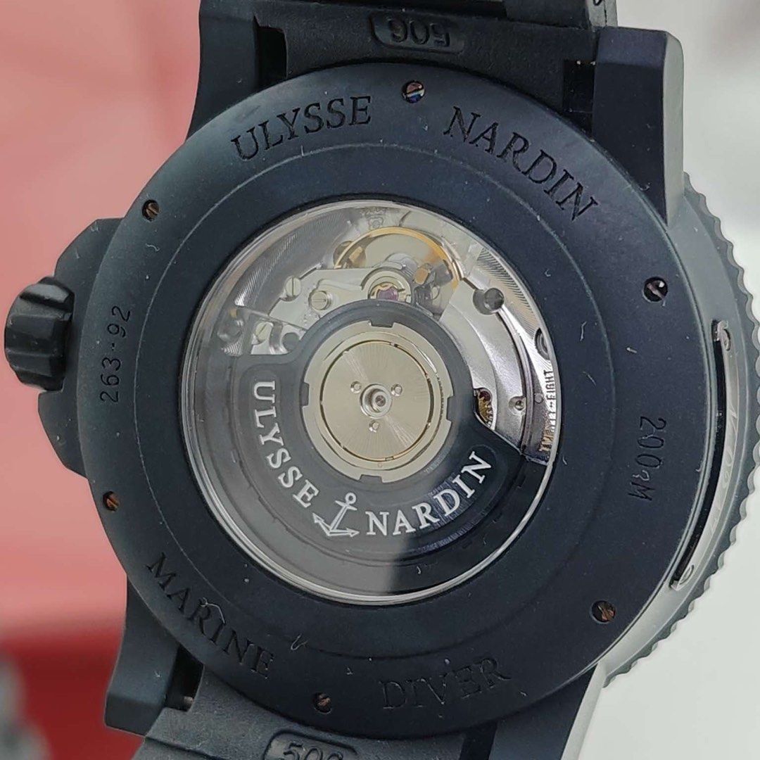 ULYSSE NARDIN 263-92B4-3C/924 (未使用品 用色大膽)