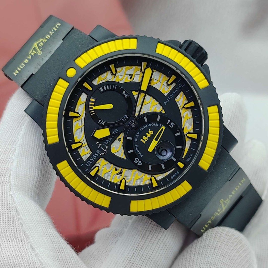 ULYSSE NARDIN 263-92B4-3C/924 (未使用品 用色大膽)