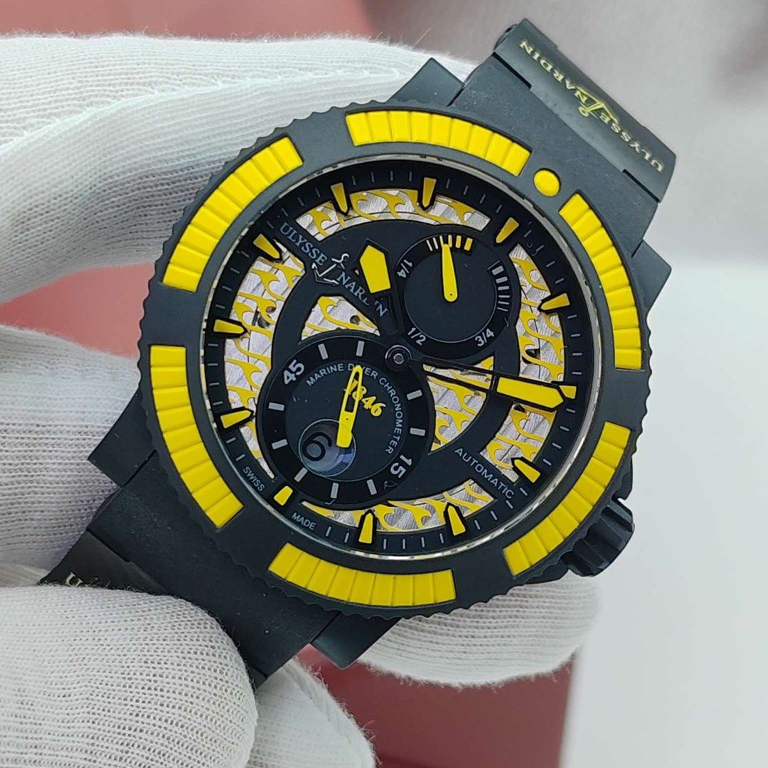 ULYSSE NARDIN 263-92B4-3C/924 (未使用品 用色大膽)