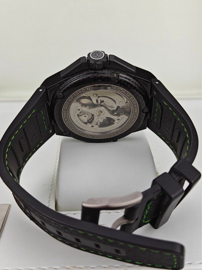 1000限量 IWC ingenieur IW322404 限量版 (獨家 極罕 透底)