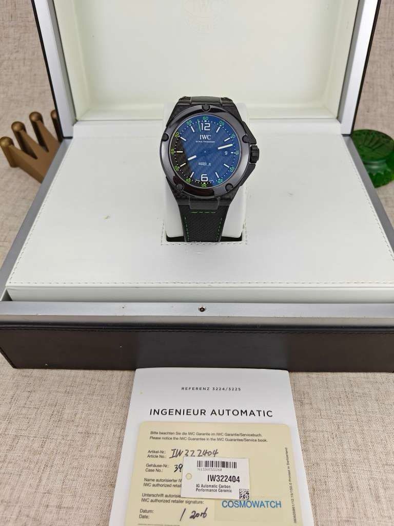 1000限量 IWC ingenieur IW322404 限量版 (獨家 極罕 透底)