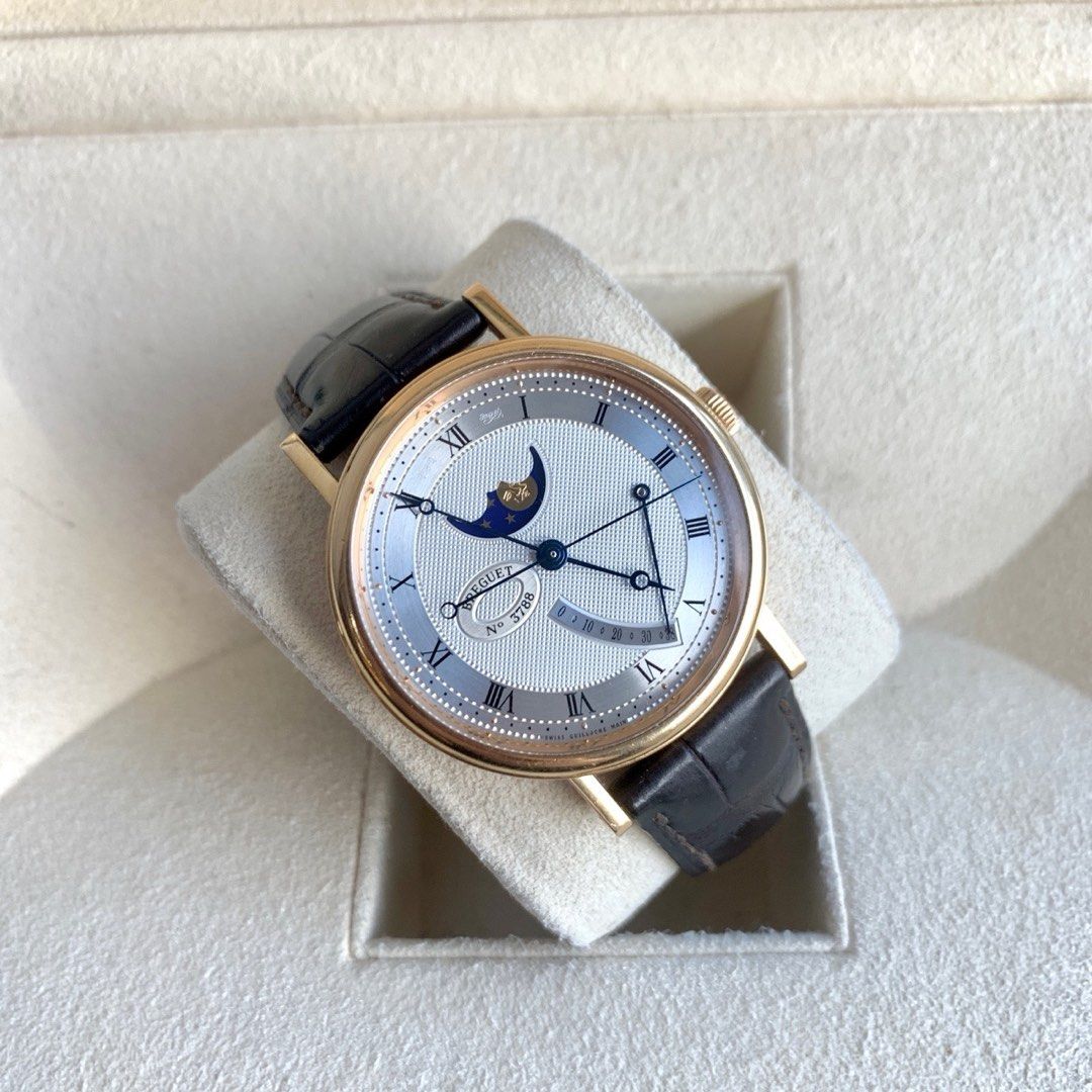 13年全套 98.99新 Breguet 寶璣經典系列 7787BR/12/9V6