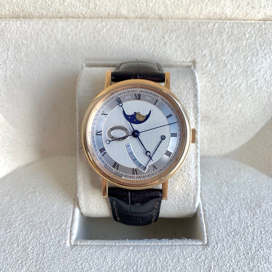 13年全套 98.99新 Breguet 寶璣經典系列 7787BR/12/9V6