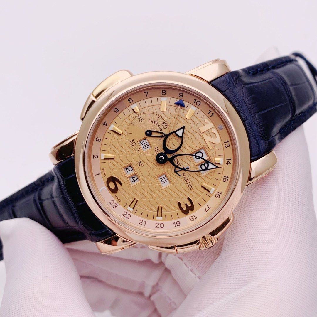 1/4價錢 最抵單錶 Ulysse Nardin 雅典 萬年曆系列322-66
