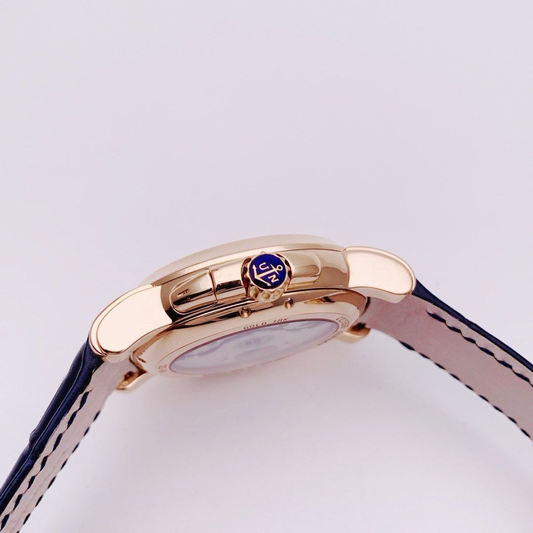 1/4價錢 最抵單錶 Ulysse Nardin 雅典 萬年曆系列322-66