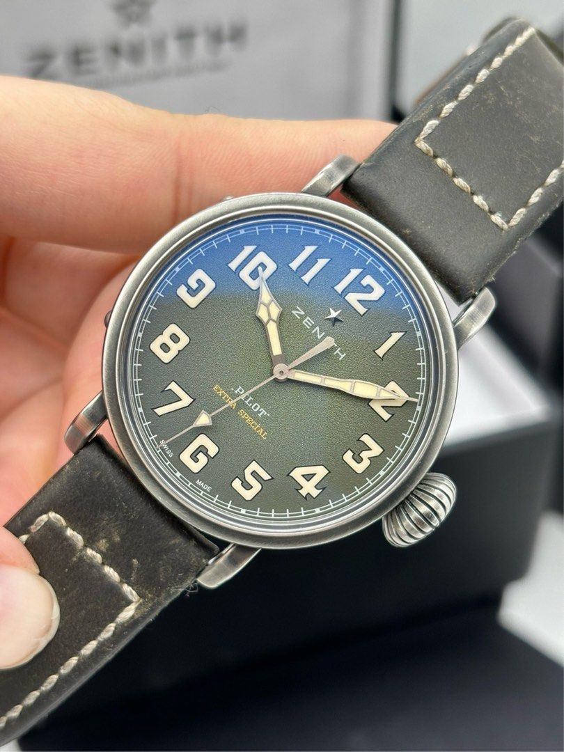 18年 Zenith Big Pilot 真力時 大飛 (大特賣 全套)