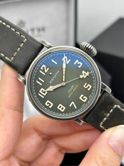 18年 Zenith Big Pilot 真力時 大飛 (大特賣 全套)