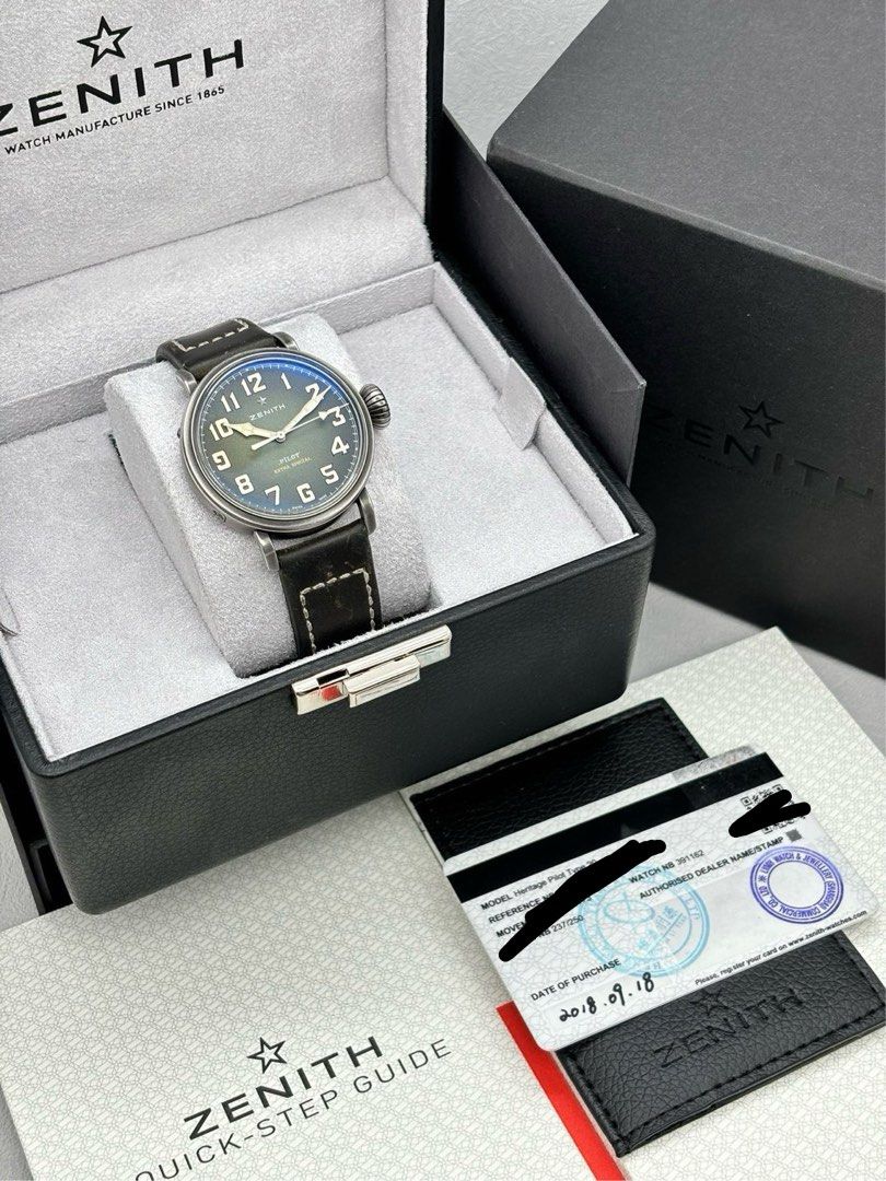 18年 Zenith Big Pilot 真力時 大飛 (大特賣 全套)