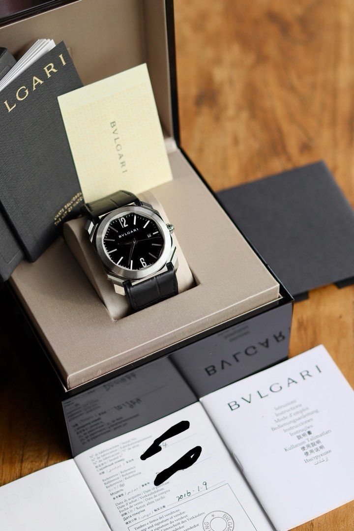 2016年全套 找尋逝去的回憶 Bvlgari OCTO 101964