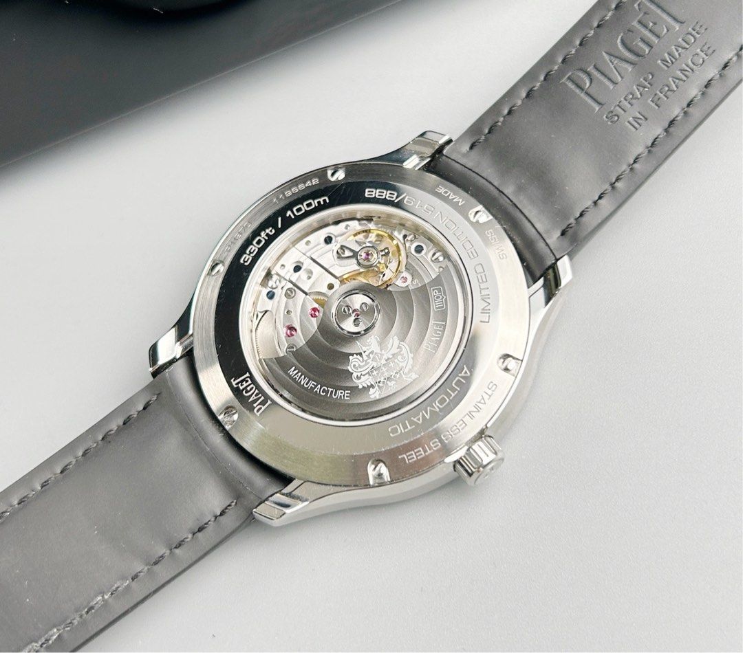 2018年 新淨 伯爵PIAGET POLO 系列 G0A42001 黑色 (全套)