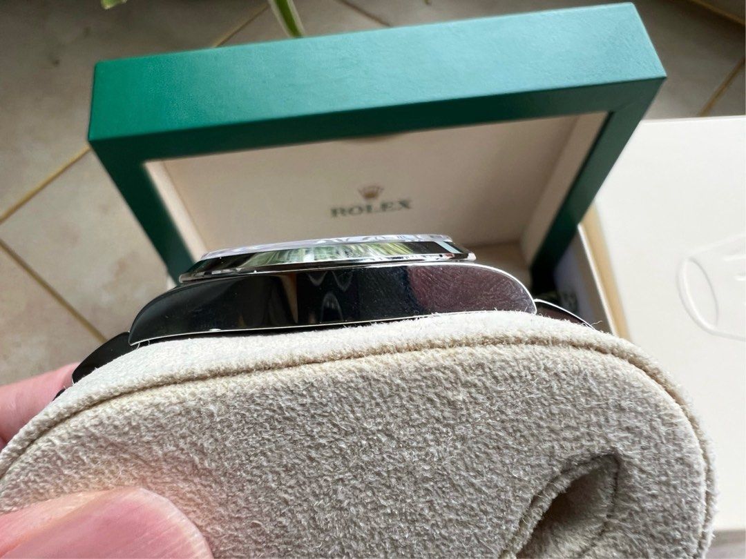 22年 貼膜 99新 Rolex AIRKING M126900-0001 126900
