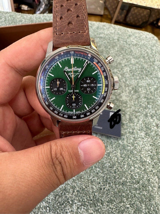 Breitling TOP TIME A253101A1L1X1 綠盤