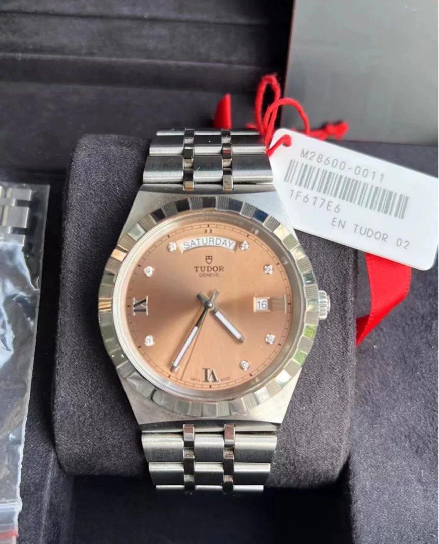 23年12月Tudor 28600 帝陀 (抵到喊 三文魚鑲鑽)
