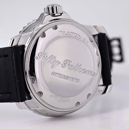 23年全套 超級無敵新淨型格 Blancpain 寶珀五十噚系列 5015-1130-52B