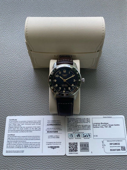 23年 全套 型男必備 跌錢不足掛齒 Longines 浪琴 L3.812.4.63.2運動系列