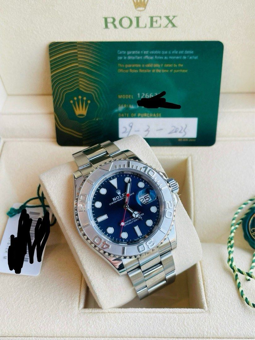 23年全套 無敵筍價 靚價快走 免炒 Rolex 勞力士 126622 yacht master