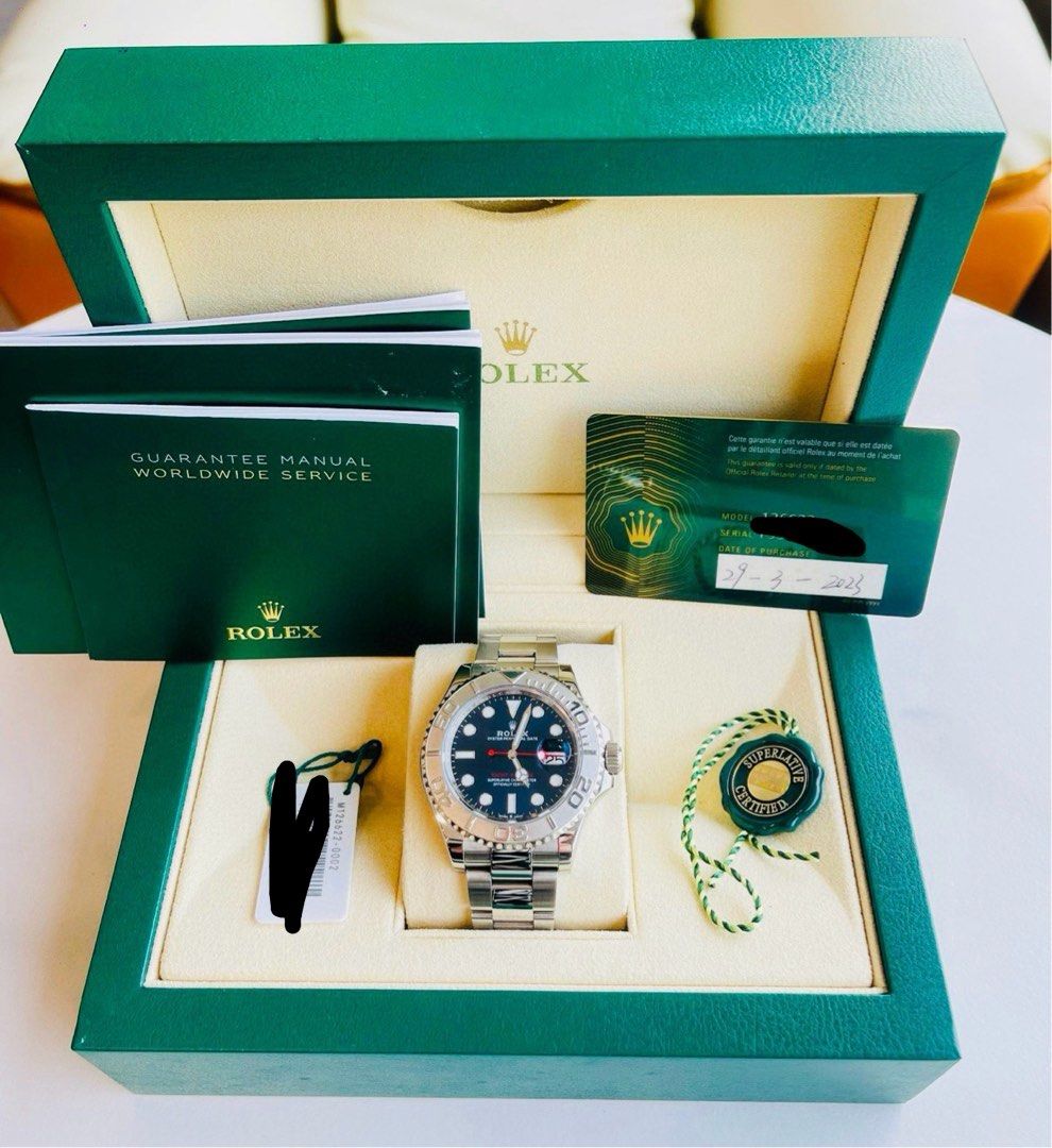 23年全套 無敵筍價 靚價快走 免炒 Rolex 勞力士 126622 yacht master