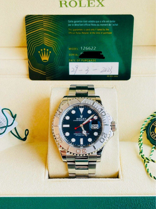 23年全套 無敵筍價 靚價快走 免炒 Rolex 勞力士 126622 yacht master