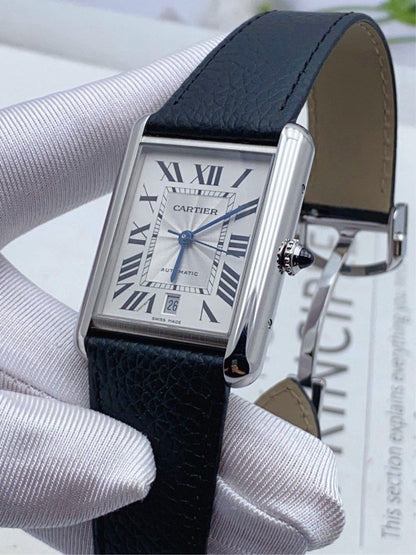 8年保 Cartier Tank WSTA0040 (玩到笑 抵到喊)