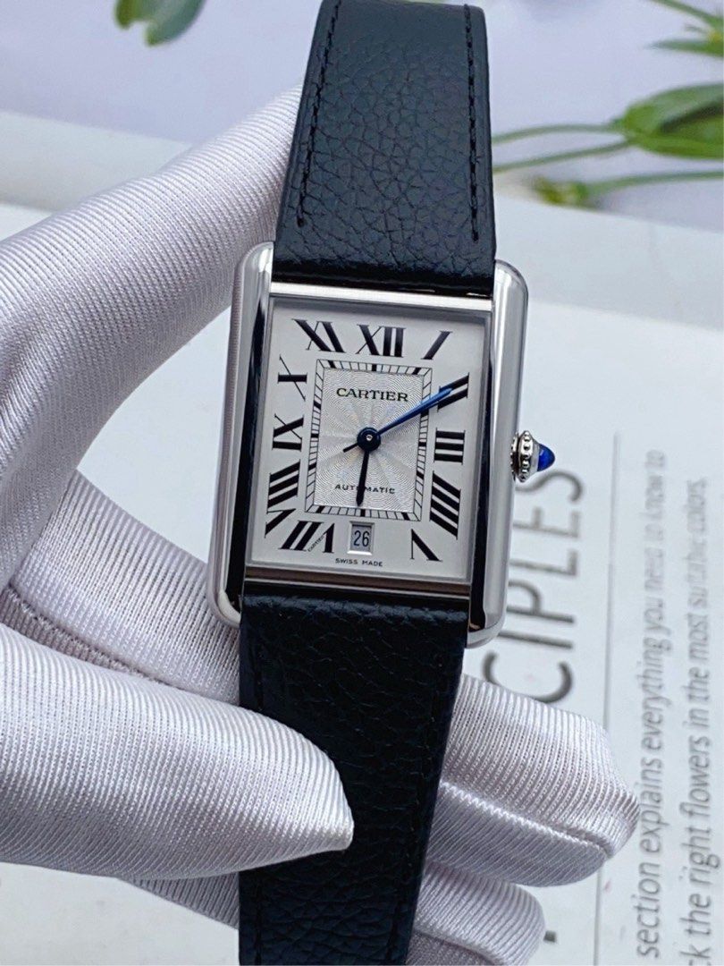 8年保 Cartier Tank WSTA0040 (玩到笑 抵到喊)