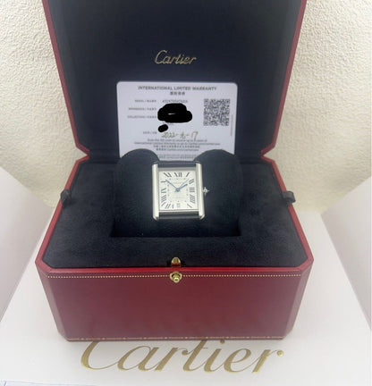 8年保 Cartier Tank WSTA0040 (玩到笑 抵到喊)