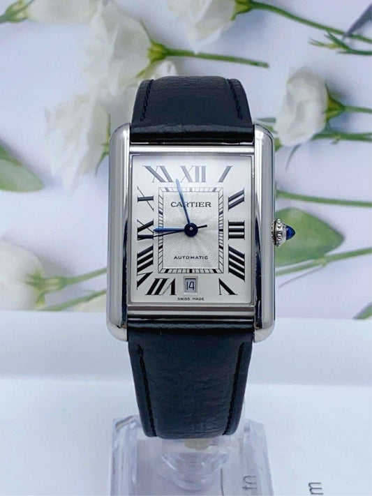 8年保 Cartier Tank WSTA0040 (玩到笑 抵到喊)