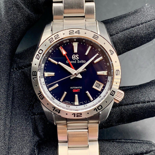 半價99新 人人都買隻 Grand Seiko GS SBGM245G GMT