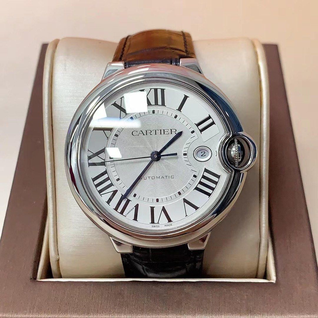 99新 Ballon Bleu de Cartier 藍汽球 42mm (靚仔抵玩)