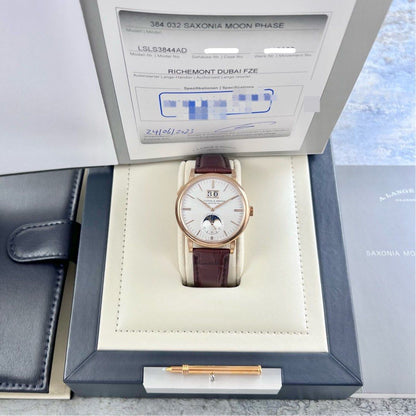 A.Lange & sohne SAXONIA腕錶系列 384.032 (朗格)