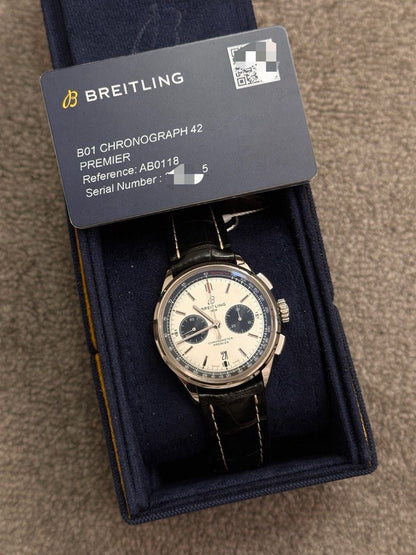 B01機芯 黑白熊貓 Breitling AB0118221G1P2