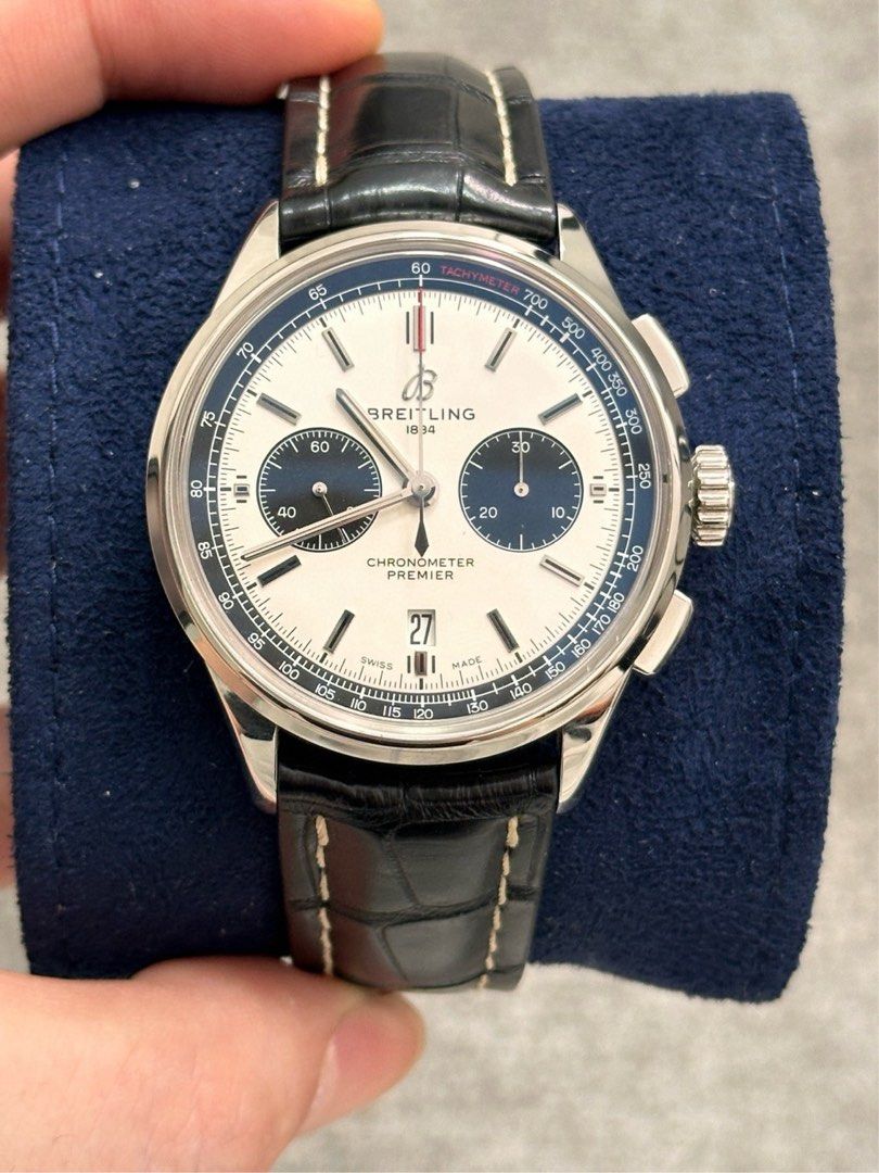 B01機芯 黑白熊貓 Breitling AB0118221G1P2