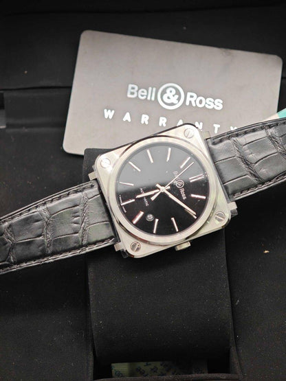 Bell & Ross-INSTRUMENTS BRS92-BLC-ST/SCR