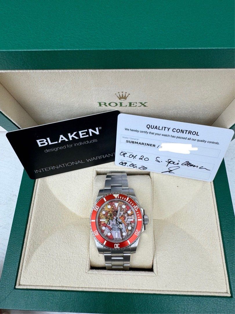 買勞買Blaken都唔錯 全球限20隻 Rolex 114060 BLAKEN官方改裝