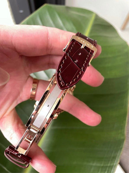 Blancpain 6654 經典系列 超靚透底 藍面及白面 (獨家 寶珀)