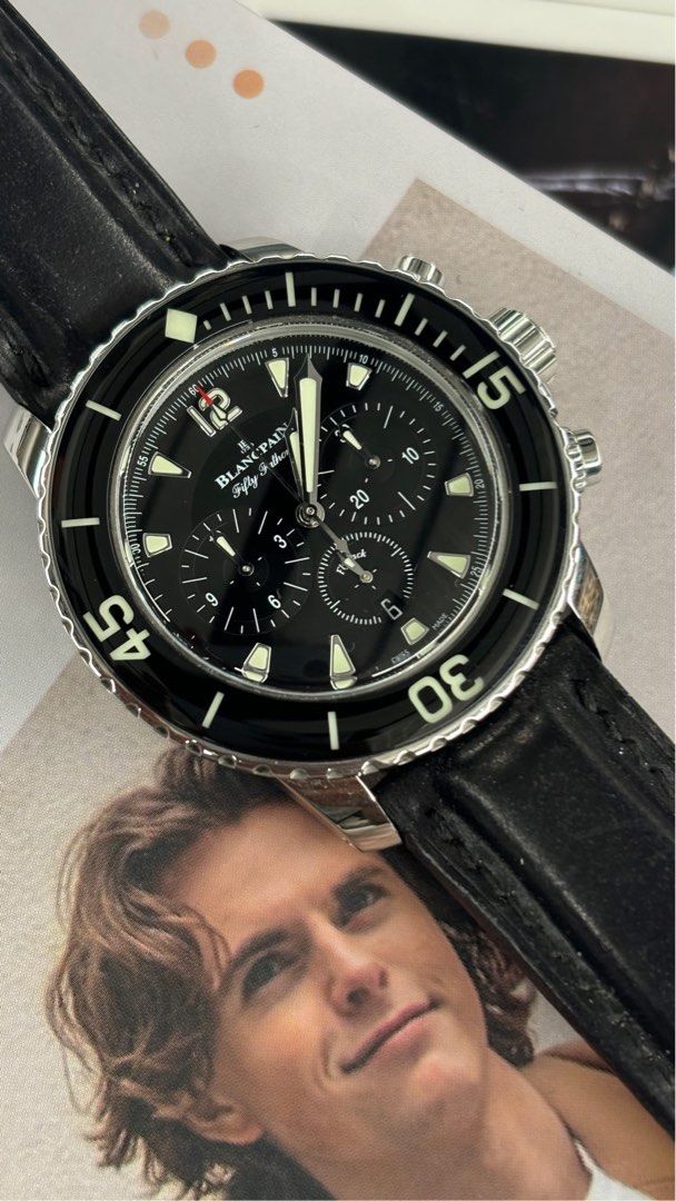 Blancpain 五十噚 Fifty Fathoms 5085F-1130-52B (抵啊大錶最愛 寶珀)