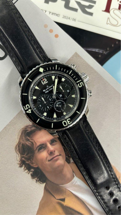 Blancpain 五十噚 Fifty Fathoms 5085F-1130-52B (抵啊大錶最愛 寶珀)