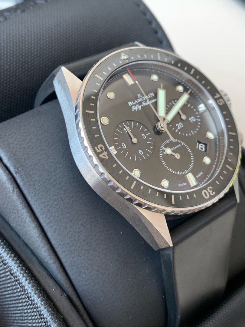 Blancpain 五十噚 Fifty Fathoms Chronograph 5200 (寶珀)