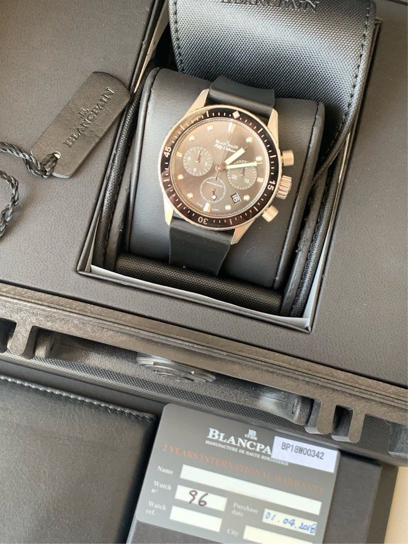 Blancpain 五十噚 Fifty Fathoms Chronograph 5200 (寶珀)