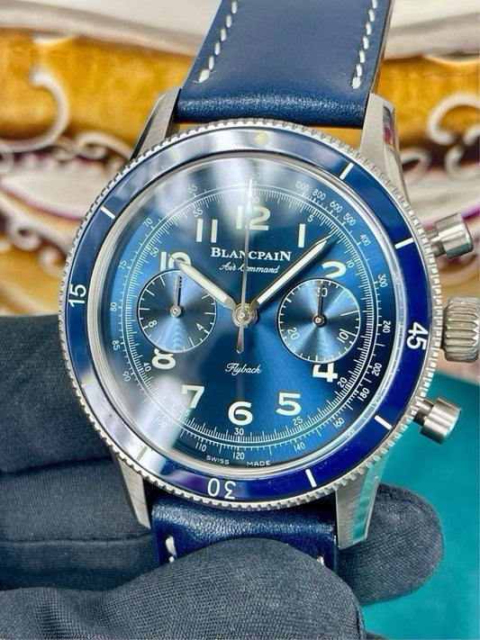 Blancpain AC02-12B40-63A 藍鈦藍 (價格保證 罕有靚款 寶珀)