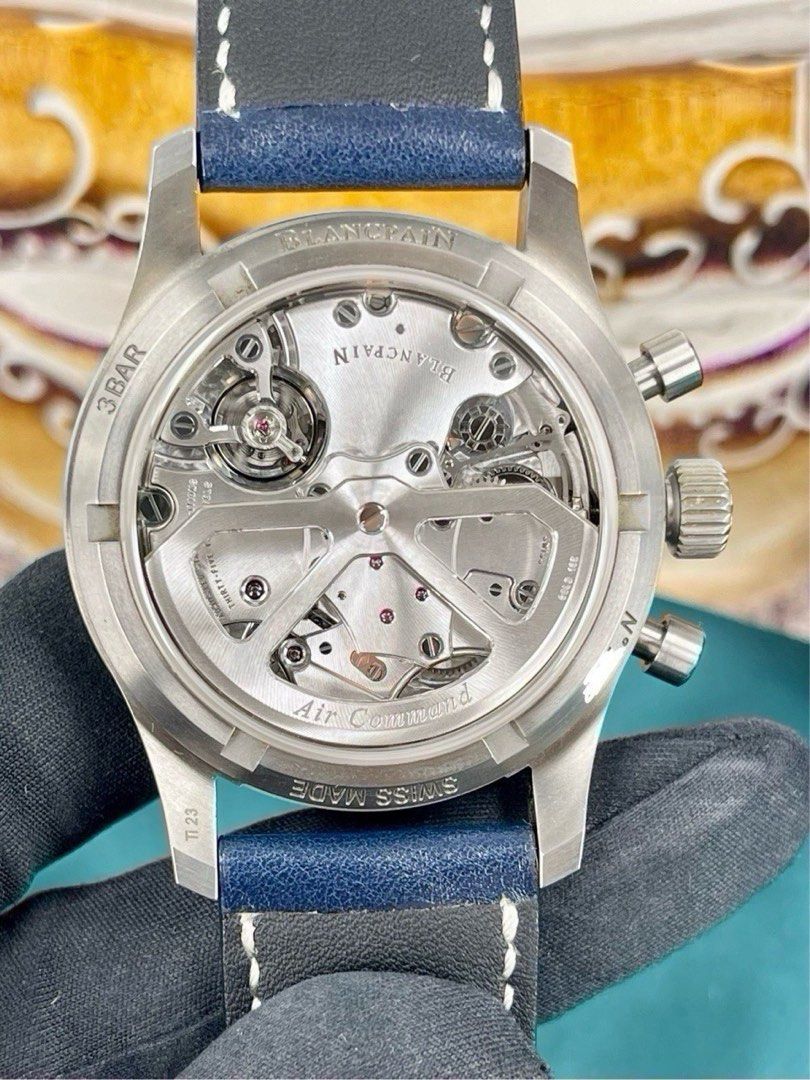 Blancpain AC02-12B40-63A 藍鈦藍 (價格保證 罕有靚款 寶珀)