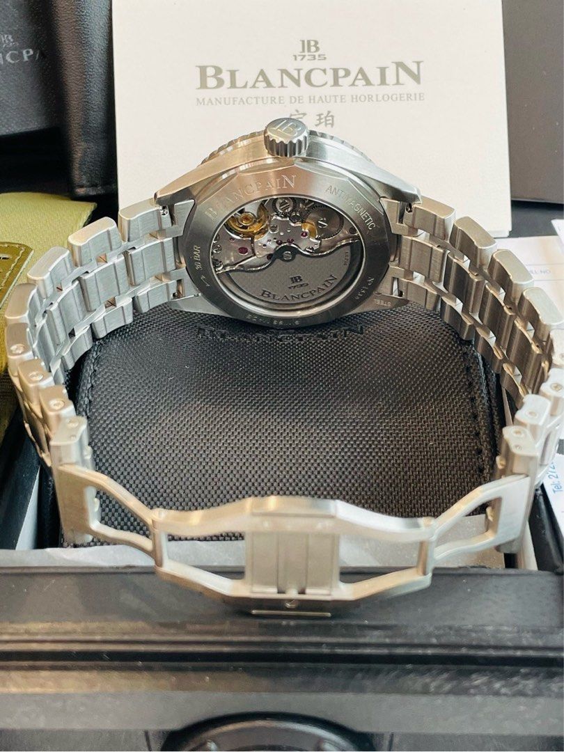 blancpain Fifty fathoms 五十噚 5000 鋼帶 (寶珀)