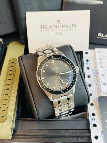 blancpain Fifty fathoms 五十噚 5000 鋼帶 (寶珀)
