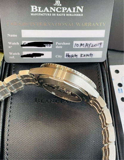 blancpain Fifty fathoms 五十噚 5000 鋼帶 (寶珀)